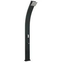 Steinbach Solardusche Slim Line Deluxe schwarz