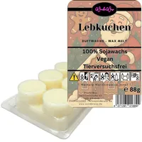 WonderWax Duftwachs WonderWax® Duftwachs Weihnachten 6 Kreise, (Lebkuchen), Duftrichtung: Lebkuchen