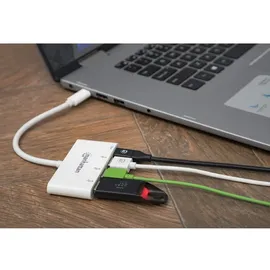 Manhattan USB 3.0 Hub mit Power Delivery