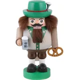 Erzgebirgische Volkskunst Richard Glässer GmbH Nussknacker Bayer Erzgebirge Seiffen Weihnachten 12694