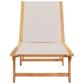vidaXL Sonnenliege 200 x 70 x 137 cm Braun