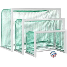 Sport-Thieme Fußballtor Weiß/Grün 1,20 x 0,80 m