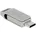 USB-Stick Glas 64GB Silber