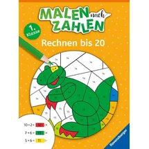 Ravensburger Malen nach Zahlen - 1. Klasse: Rechnen bis 20
