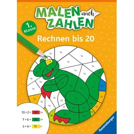 Ravensburger Malen nach Zahlen - 1. Klasse: Rechnen bis 20