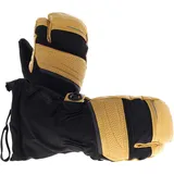 Lenz Heat Glove 8.0 Finger Cap Lobster Unisex schwarz|gelb L