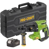 PROCRAFT PHA40bb-c Akku Bohrhammer 20 V 2,6 J SDS plus inkl. Koffer