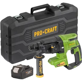 PROCRAFT PHA40bb-c Akku Bohrhammer 20 V 2,6 J SDS plus inkl. Koffer
