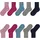 Esprit Kinder Socken Solid Mix SO 5P 17041-0010 31-34 - Sortiment1 - 31-34