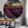 wall-art Runde Vliestapete 140 cm x 14 m 300 g lila/weiß/mehrfarbig 34193