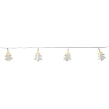MARELIDA LED Lichterkette Weihnachtsbäume 1,35 m Weiß