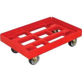 E.S.B. Transportroller 610x410mmrot, m. 4 LR.