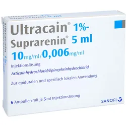 Ultracain 1% Suprarenin 5 ml Ampullen 6X5 ml