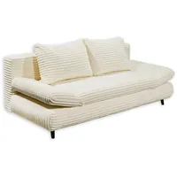 ed exciting design Schlafsofa SUNNY 2 Rückenkissen, beige