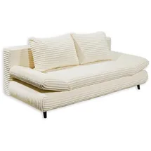 ed exciting design Schlafsofa SUNNY 2 Rückenkissen, beige