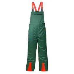 Forst- und Schnittschutzlatzhose "ERLE" - 98 - grün