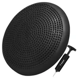 TRIZAND Balancekissen Schwarz 34cm