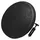 TRIZAND Balancekissen Schwarz 34cm