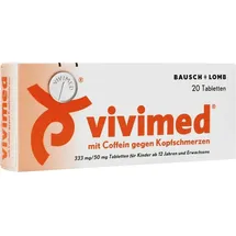 Dr Gerhard Mann Vivimed mit Coffein gegen Kopfschmerzen Schmerztabletten