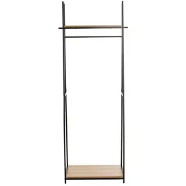 Haku-Möbel Garderobenständer PESCARA 1 Eiche Schwarz