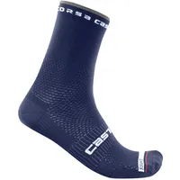 Castelli 4521026-424 ROSSO CORSA PRO 15 SOCK Socks Men's Belgischer Blau XL