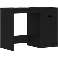 VidaXL Schreibtisch Schwarze Eiche 100 x 50 x 76