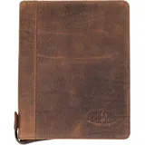 Jüscha PRIDE & SOUL Konferenzmappe WICK Leder DIN A5 braun