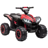 Homcom Elektro Quad für Kinder 12V Kinder Quad mit USB-Anschluss, MP3-Musikplayer,