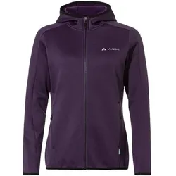 VAUDE Damen Unterjacke Wo Valsorda Fleece Hoody, eggplant, 40