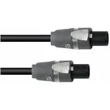 SOMMER CABLE Lautsprecherkabel Speakon 2x2,5 2,5m sw