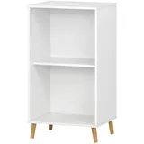 MÖBELPARTNER Serie 500 Aktenregal 51 x 41 x 92,6 cm weiß
