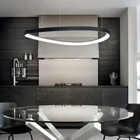 Ideal Lux LED Pendelleuchte 59W schwarz