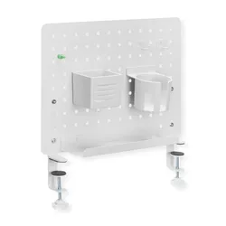 VALUE Stecktafel Klemmhalterung weiß