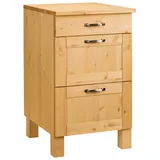 Home Affaire Unterschrank »Alby«, Breite 50 cm, 3 Schubladen beige