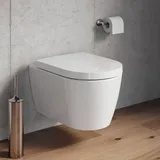 Duravit Plinero Wand-WC mit WC-Sitz Weiß