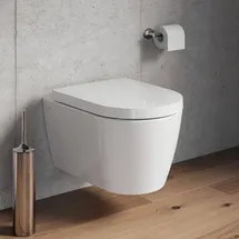 Duravit Plinero Wand-WC mit WC-Sitz Weiß