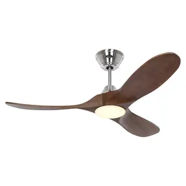 CasaFan Eco Genuino 152 BN-NB Deckenventilator nussbaum/chrom