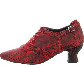 SIMEN Schnürpumps in rot, Gr. 37