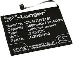 Powery Akku für Handy, Smartphone HTC U12 life, U12 life DUAL SIM TD-LTE