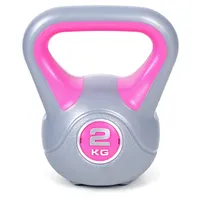 Master Grill Kettlebell Vinylhantel 2 kg Einheitsfarbe