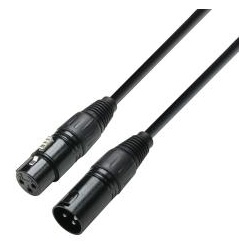 DMX Kabel XLR male auf XLR female 1,5 m