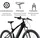 Zündapp E-Bike MTB Z898 27,5 Zoll 10-Gang 540 Wh weiß rot