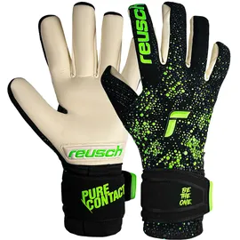 Reusch Pure Contact Gold Schwarz/Grün 8