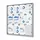 Showdown® Displays Schaukasten Economy XS B1 silber 12x DIN A4 93,1 x 2,6 x 96,3 cm, 1 St.