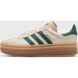 adidas Gazelle Bold Stone Khaki / Cream White / Gold Metallic 38 2/3