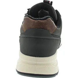 Mustang Schnürschuh Schwarz Herren 44