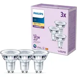 Philips LEDclassic 3er Set PAR16 GU10 2700 K, 3,5 W, 8719514455016, PAR16