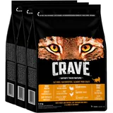Crave Truthahn & Huhn 3 x 2,8 kg