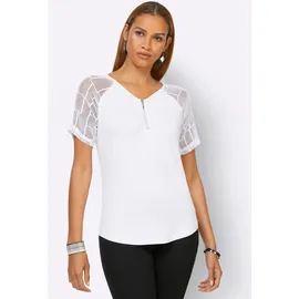 CREATION L Shirt in weiß | Gr.: 44