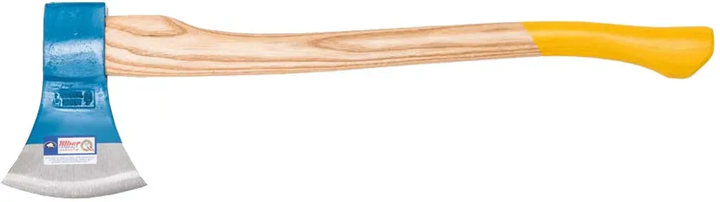 Biber-Axt breit mit Eschenstiel -  1300 / 70